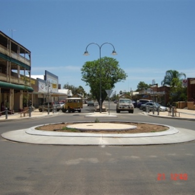 First roundabout