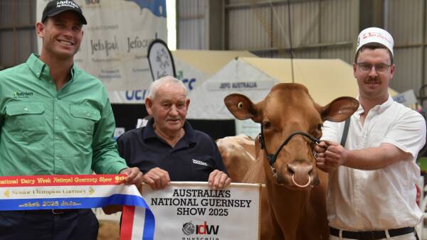 Former Cats star Tom Hawkins star presenter at International Dairy Week