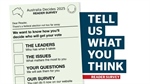 What will decide your vote at the 2025 federal election? Take our reader survey