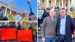 Farmers take levy fight to Parliament again, this time in bigger numbers