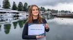 Scholarship helps lighten the load for student from drought-stricken dairy farm