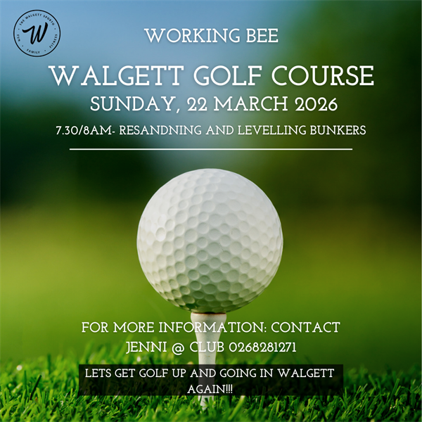 Working Bee Walgett Golf Course
