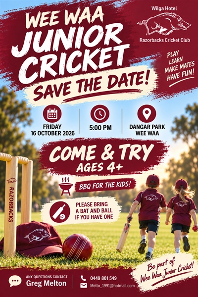 Wee Waa Junior Cricket